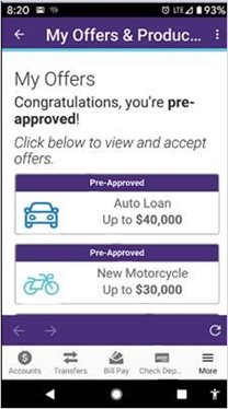 LoanExpress Android and Apple devices instructions.